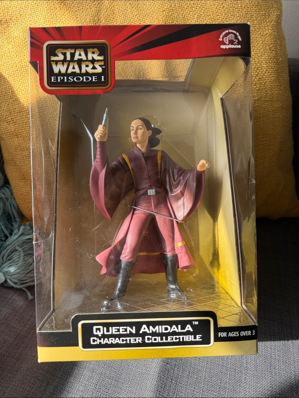 Star Wars Episode 1 Queen Amidala Figure Applause brand vintage in box